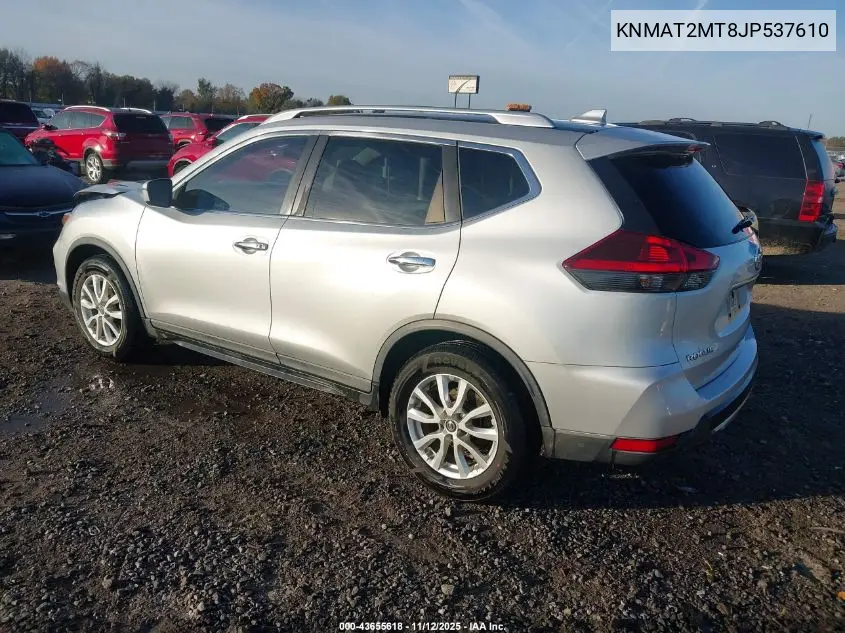 KNMAT2MT8JP537610 2018 Nissan Rogue Sv