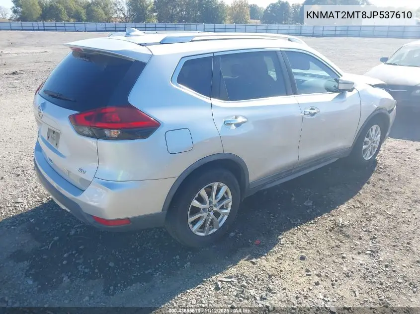 KNMAT2MT8JP537610 2018 Nissan Rogue Sv