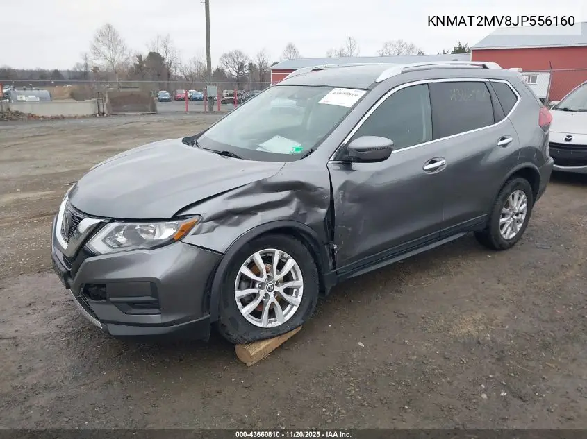 KNMAT2MV8JP556160 2018 Nissan Rogue Sv