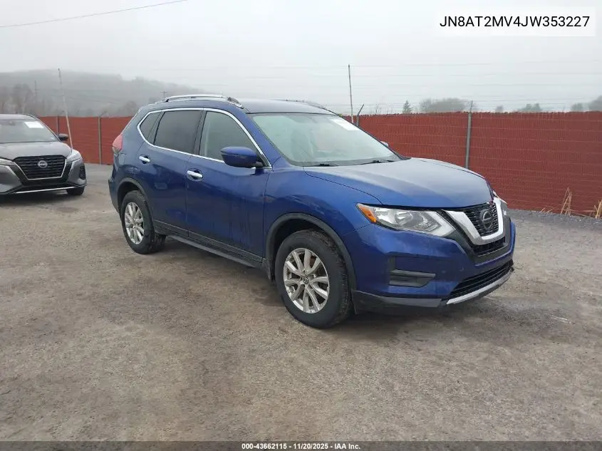 JN8AT2MV4JW353227 2018 Nissan Rogue Sv