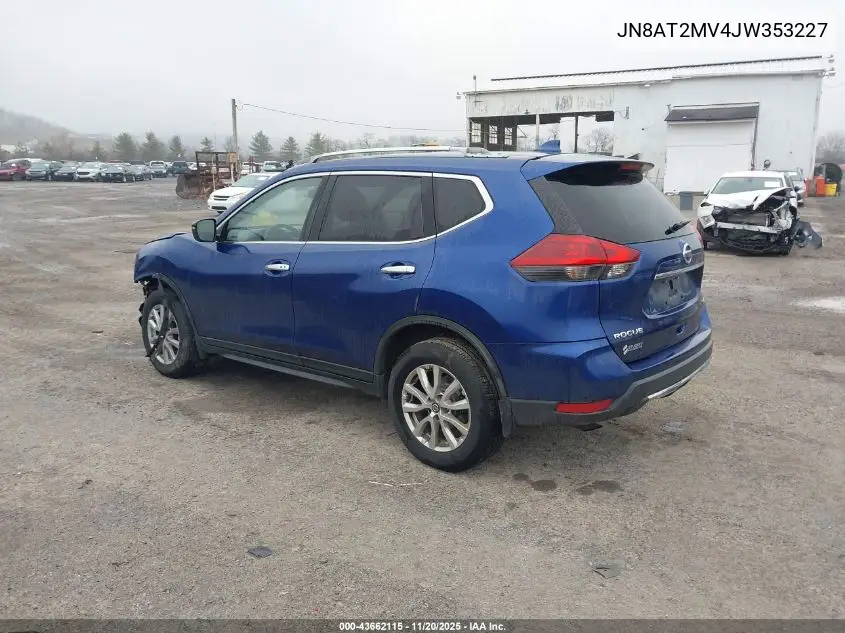JN8AT2MV4JW353227 2018 Nissan Rogue Sv