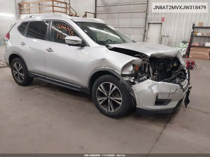 JN8AT2MVXJW318479 2018 Nissan Rogue Sl
