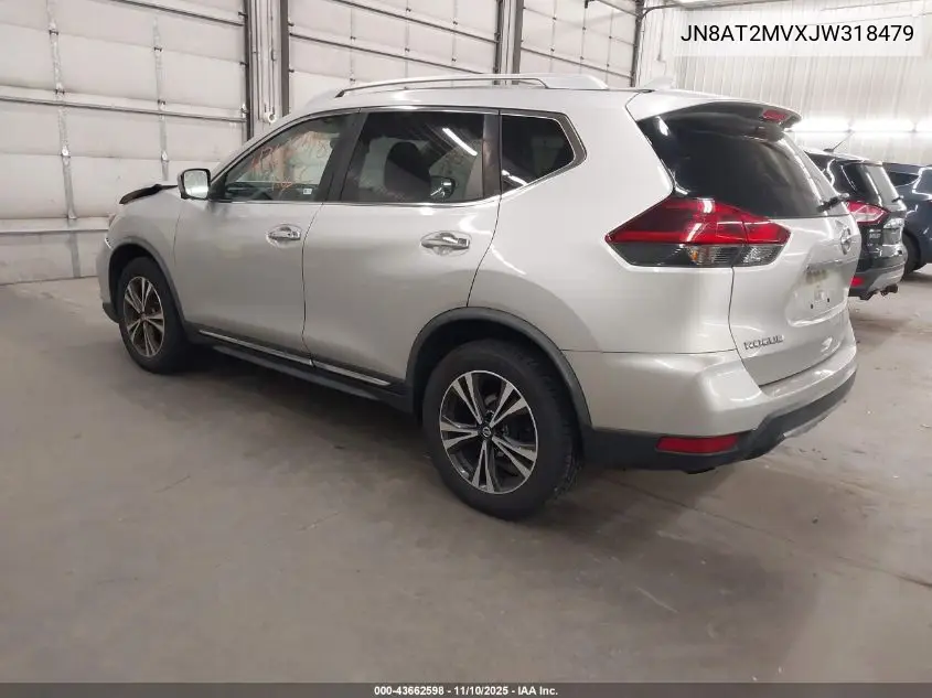 JN8AT2MVXJW318479 2018 Nissan Rogue Sl