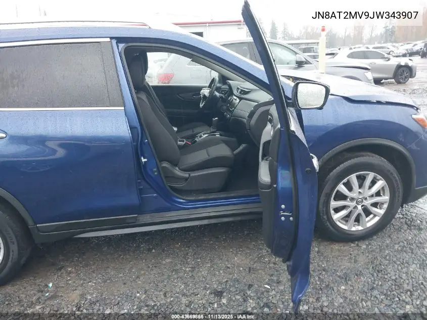 JN8AT2MV9JW343907 2018 Nissan Rogue Sv