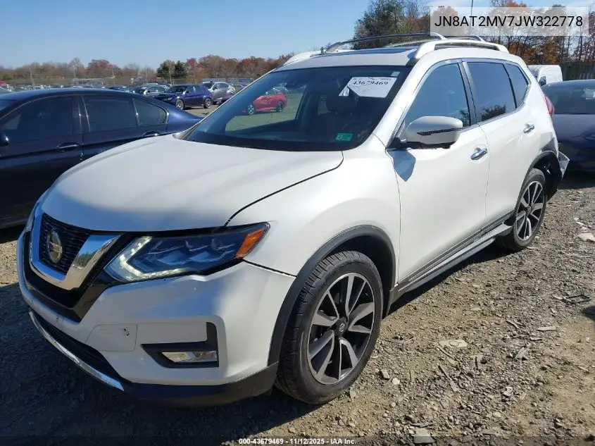 JN8AT2MV7JW322778 2018 Nissan Rogue Sl