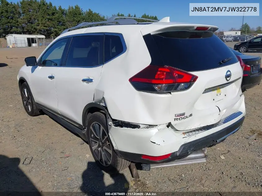 JN8AT2MV7JW322778 2018 Nissan Rogue Sl