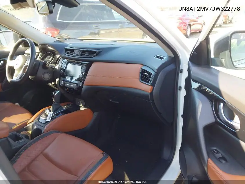 JN8AT2MV7JW322778 2018 Nissan Rogue Sl