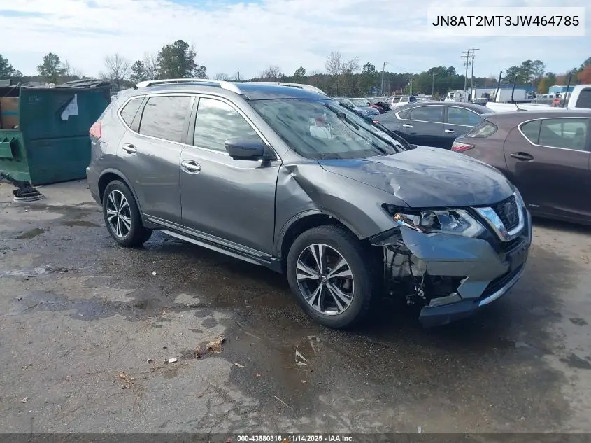 JN8AT2MT3JW464785 2018 Nissan Rogue Sl