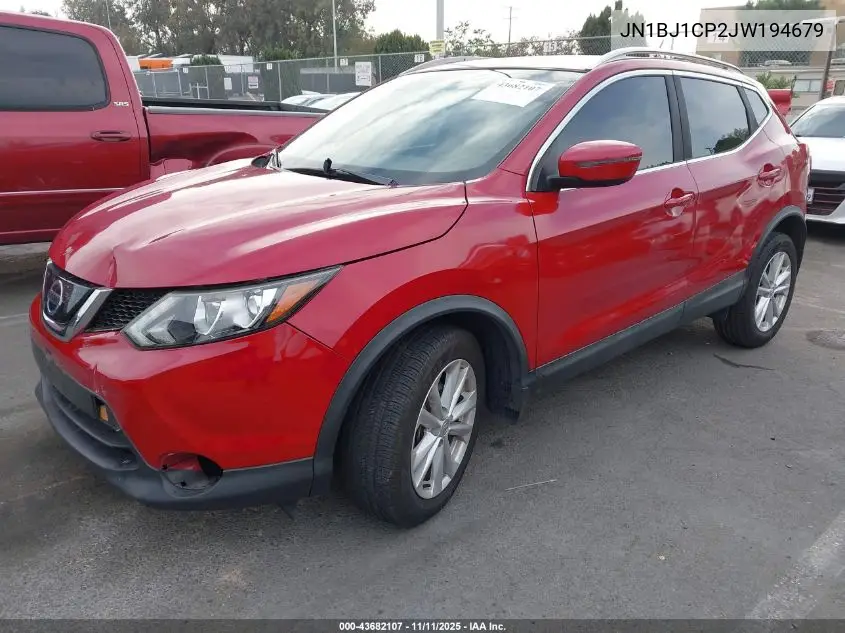 JN1BJ1CP2JW194679 2018 Nissan Rogue Sport Sv