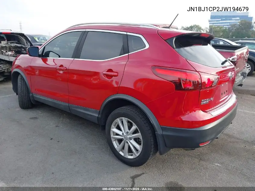 JN1BJ1CP2JW194679 2018 Nissan Rogue Sport Sv