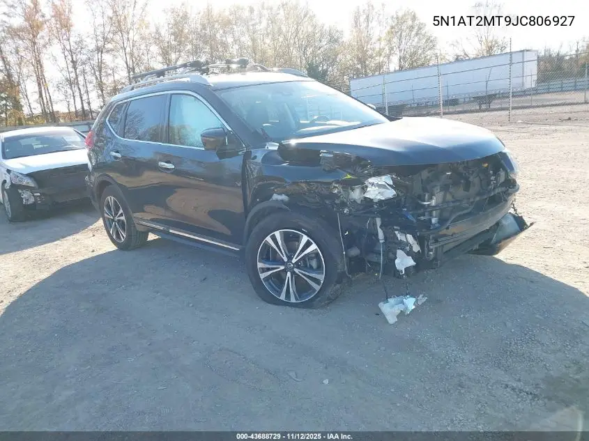 5N1AT2MT9JC806927 2018 Nissan Rogue Sl
