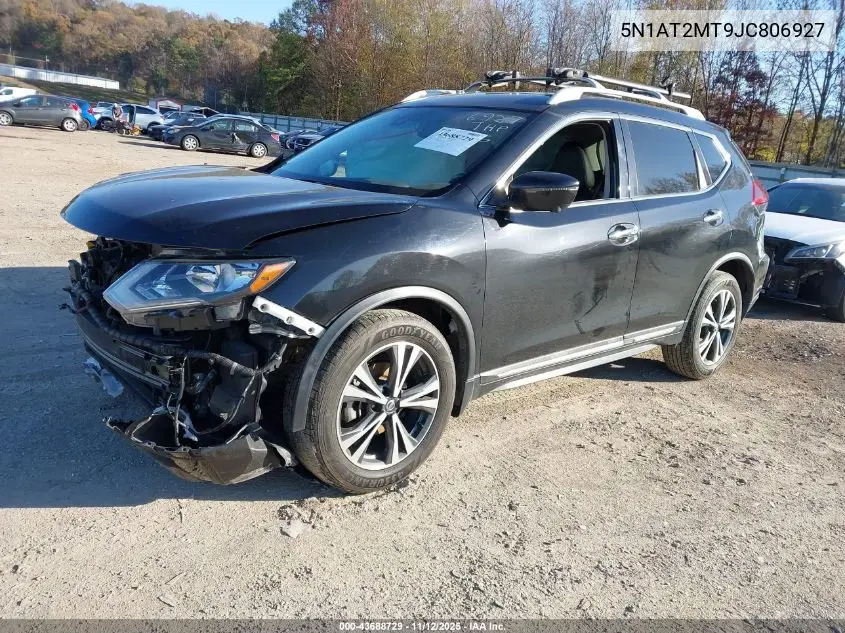 5N1AT2MT9JC806927 2018 Nissan Rogue Sl