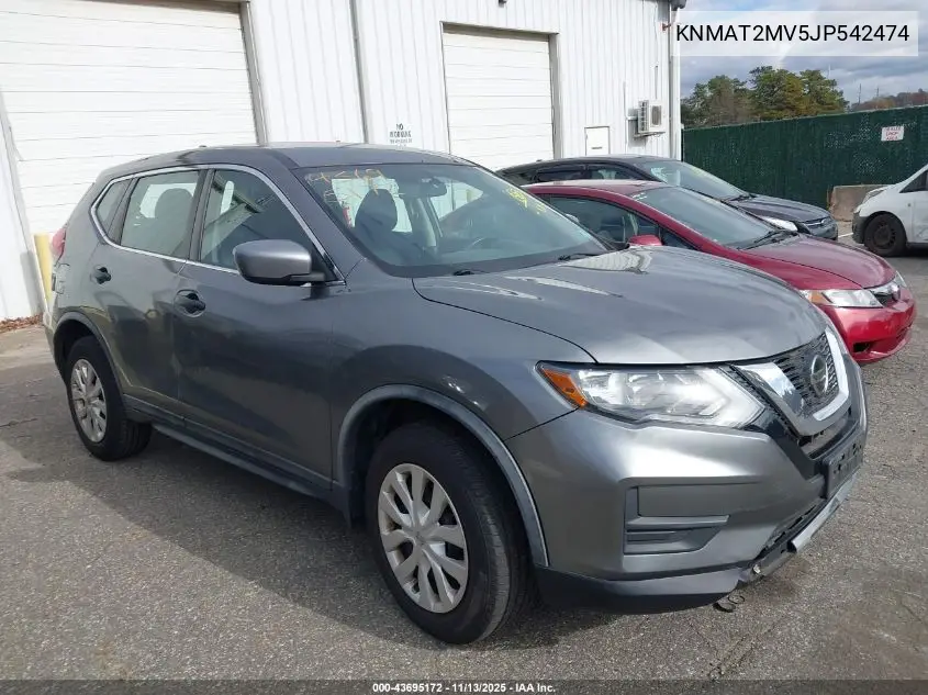 KNMAT2MV5JP542474 2018 Nissan Rogue S
