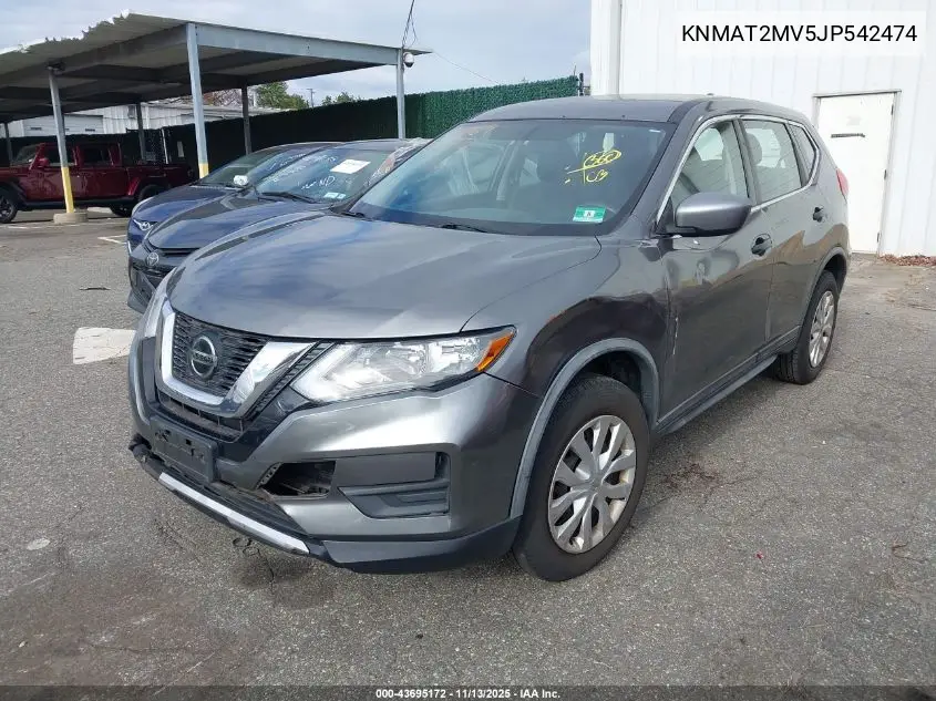 KNMAT2MV5JP542474 2018 Nissan Rogue S