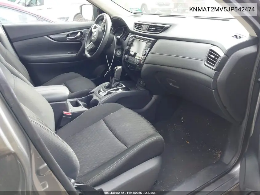 KNMAT2MV5JP542474 2018 Nissan Rogue S