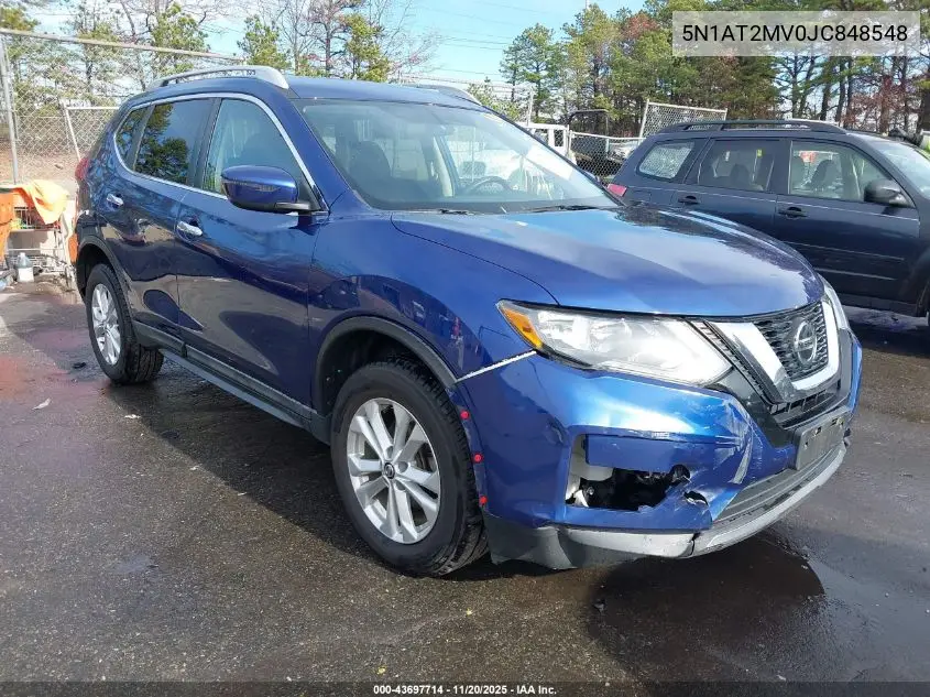 5N1AT2MV0JC848548 2018 Nissan Rogue S