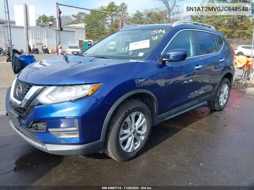 5N1AT2MV0JC848548 2018 Nissan Rogue S