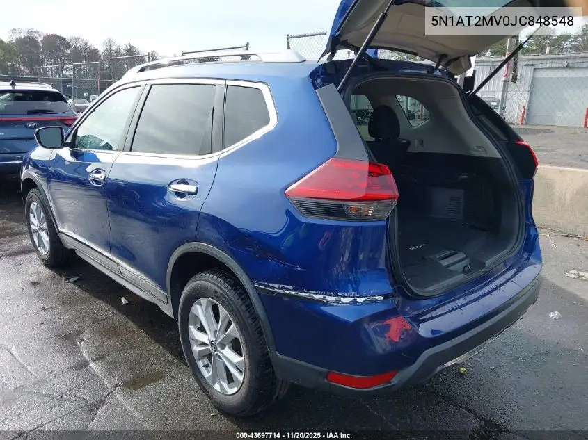 5N1AT2MV0JC848548 2018 Nissan Rogue S