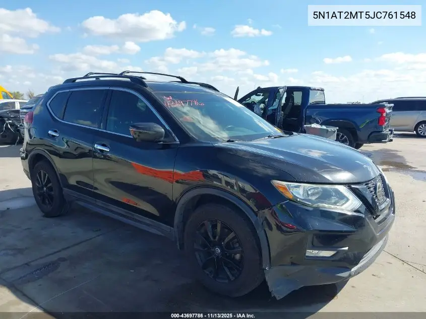 5N1AT2MT5JC761548 2018 Nissan Rogue Sv