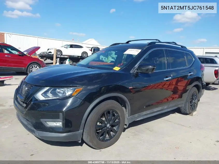 5N1AT2MT5JC761548 2018 Nissan Rogue Sv