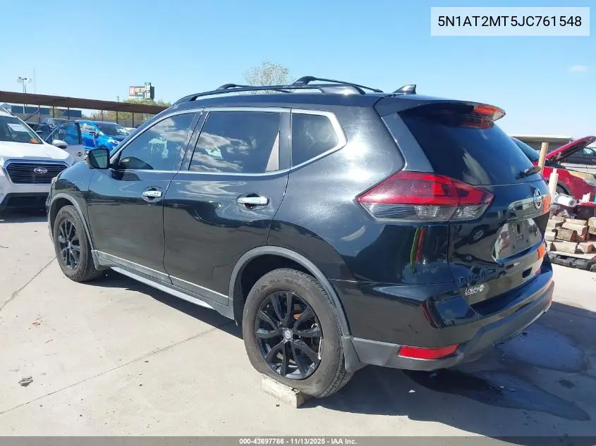 5N1AT2MT5JC761548 2018 Nissan Rogue Sv