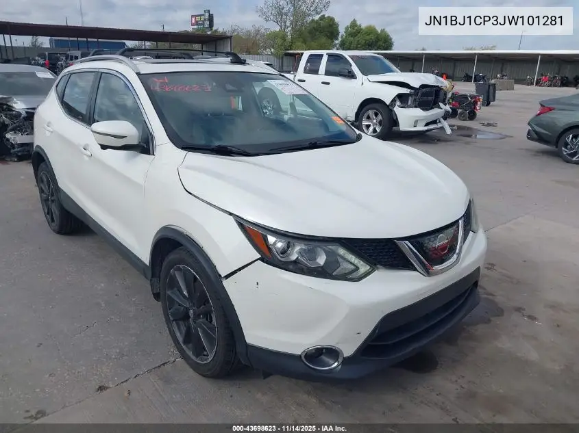 JN1BJ1CP3JW101281 2018 Nissan Rogue Sport Sl