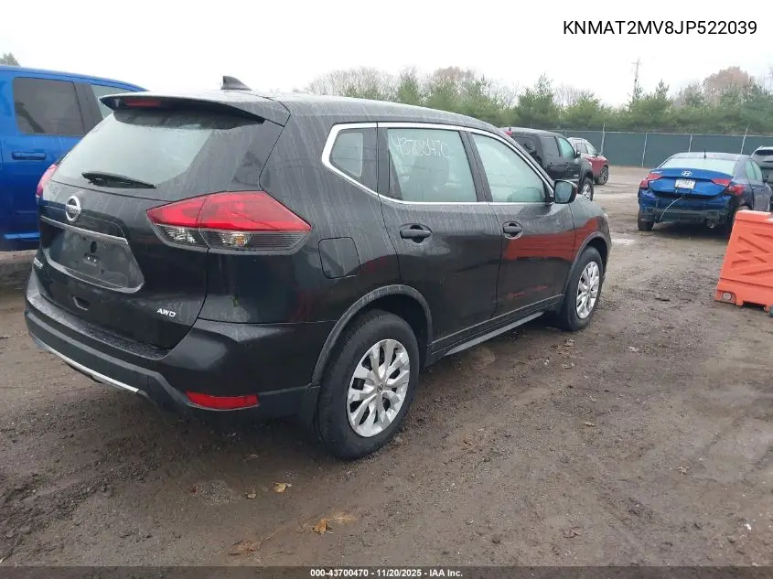 KNMAT2MV8JP522039 2018 Nissan Rogue S