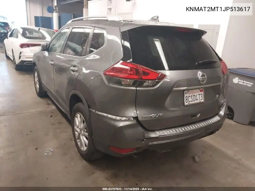 KNMAT2MT1JP513617 2018 Nissan Rogue Sv