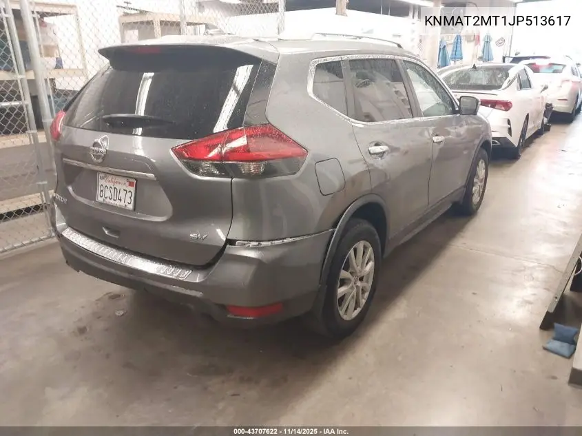KNMAT2MT1JP513617 2018 Nissan Rogue Sv