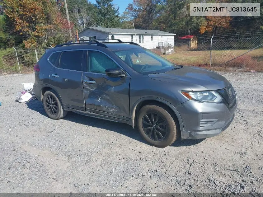 5N1AT2MT1JC813645 2018 Nissan Rogue Sv
