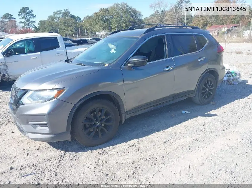 5N1AT2MT1JC813645 2018 Nissan Rogue Sv