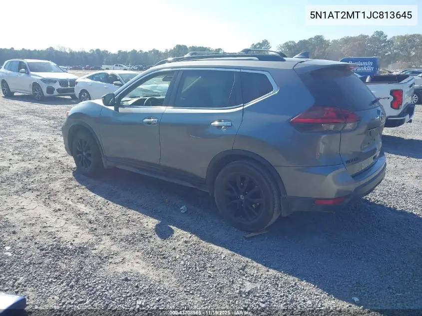 5N1AT2MT1JC813645 2018 Nissan Rogue Sv