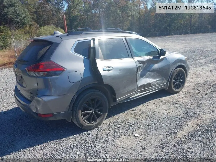 5N1AT2MT1JC813645 2018 Nissan Rogue Sv