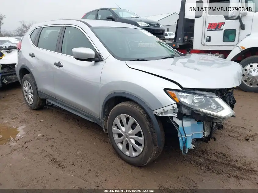 5N1AT2MV8JC790348 2018 Nissan Rogue S