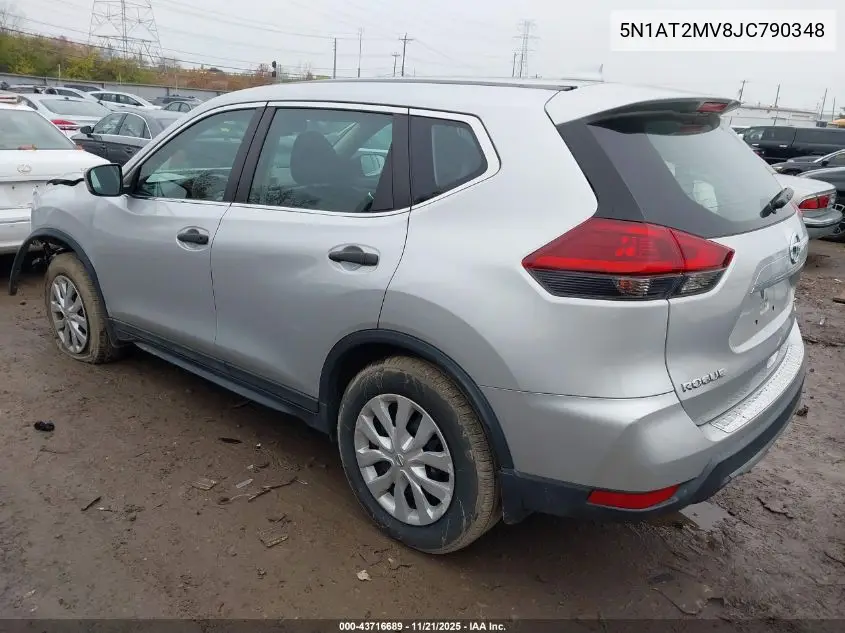 5N1AT2MV8JC790348 2018 Nissan Rogue S