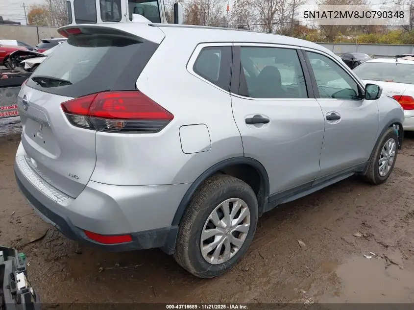 5N1AT2MV8JC790348 2018 Nissan Rogue S