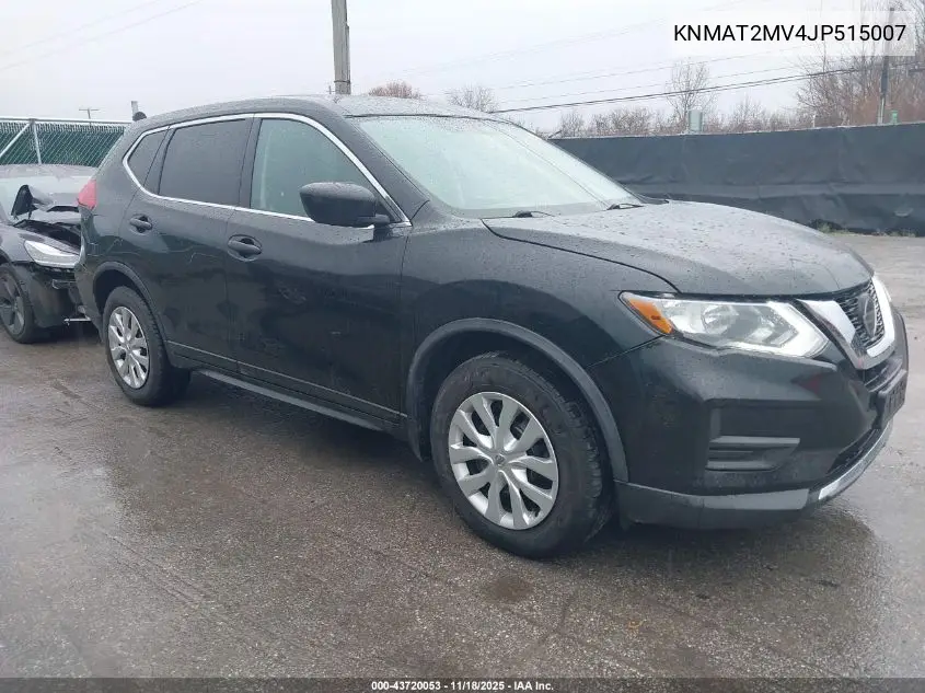 KNMAT2MV4JP515007 2018 Nissan Rogue S