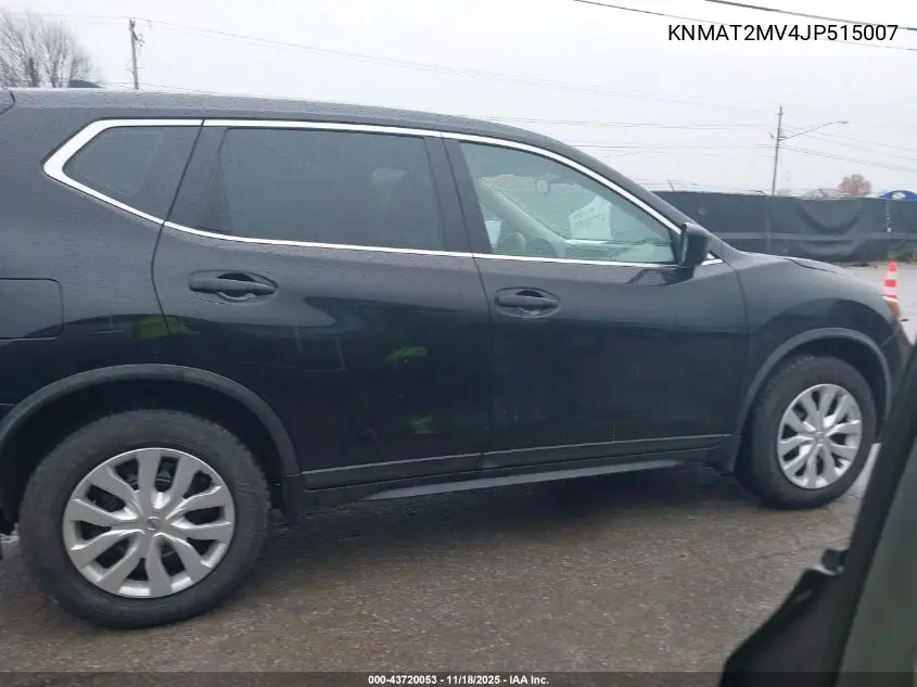 KNMAT2MV4JP515007 2018 Nissan Rogue S