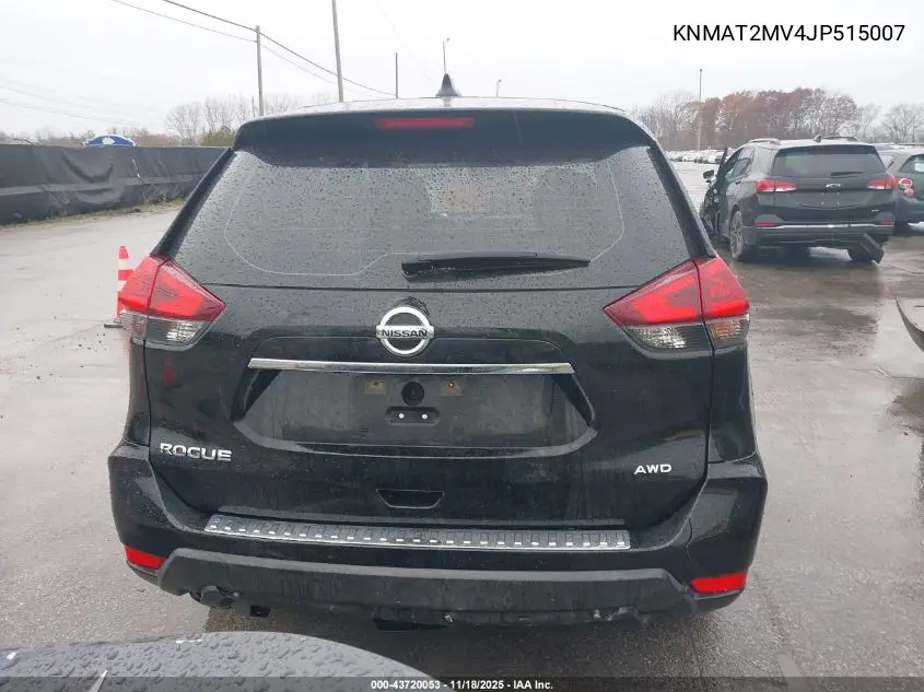 KNMAT2MV4JP515007 2018 Nissan Rogue S