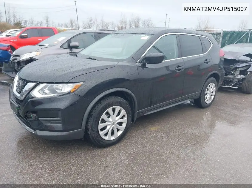 KNMAT2MV4JP515007 2018 Nissan Rogue S
