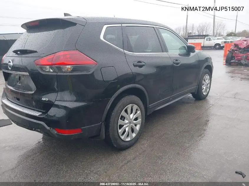 KNMAT2MV4JP515007 2018 Nissan Rogue S