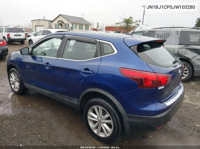 JN1BJ1CP0JW103280 2018 Nissan Rogue Sport S