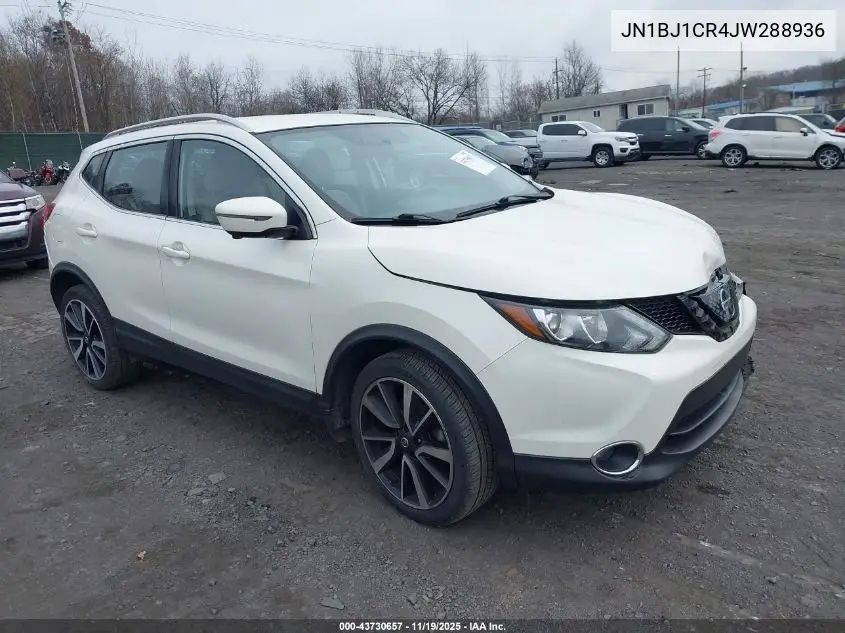JN1BJ1CR4JW288936 2018 Nissan Rogue Sport Sl