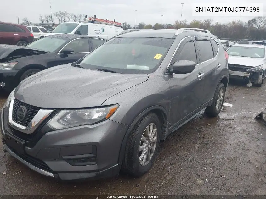 5N1AT2MT0JC774398 2018 Nissan Rogue Sv