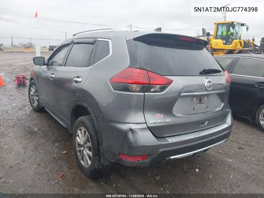 5N1AT2MT0JC774398 2018 Nissan Rogue Sv