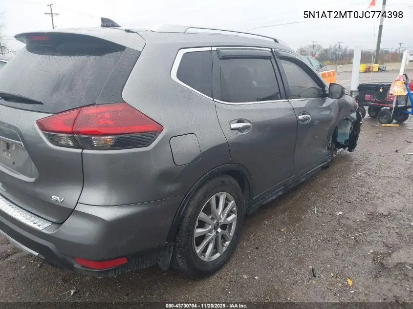 5N1AT2MT0JC774398 2018 Nissan Rogue Sv