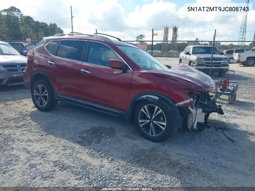 5N1AT2MT9JC808743 2018 Nissan Rogue Sl