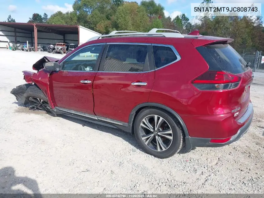 5N1AT2MT9JC808743 2018 Nissan Rogue Sl