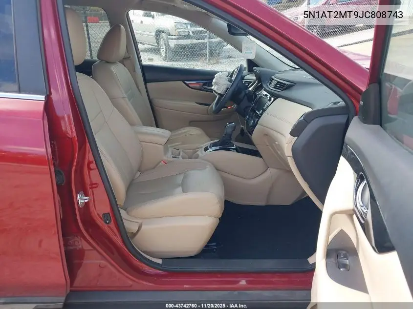 5N1AT2MT9JC808743 2018 Nissan Rogue Sl