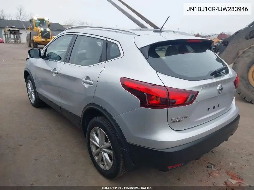 JN1BJ1CR4JW283946 2018 Nissan Rogue Sport Sv